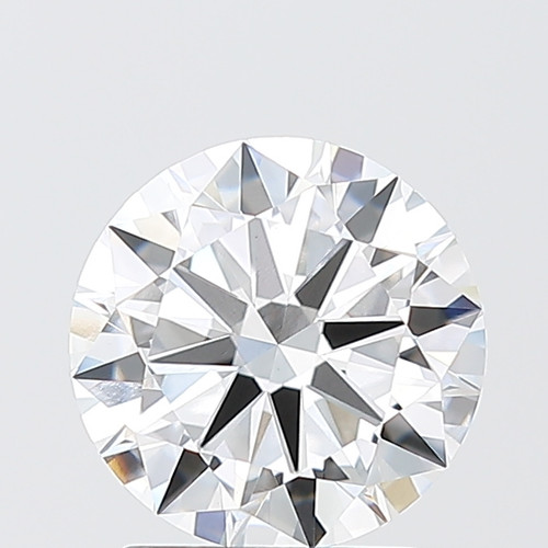 2.01 Carat Round Cut Lab Grown