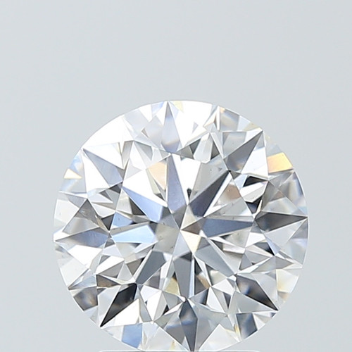 3.03 Carat Round Cut Lab Grown
