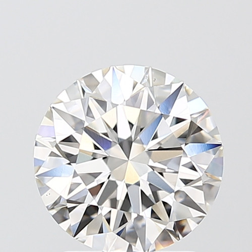 2.08 Carat Round Cut Lab Grown