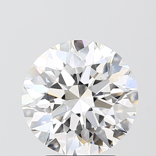 3.03 Carat Round Cut Lab Grown