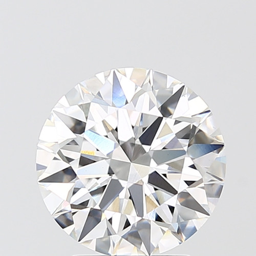 3.05 Carat Round Cut Lab Grown