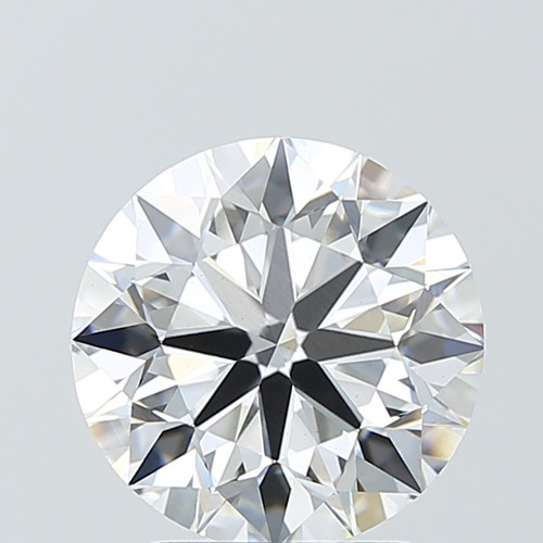 3.02 Carat Round Cut Lab Grown