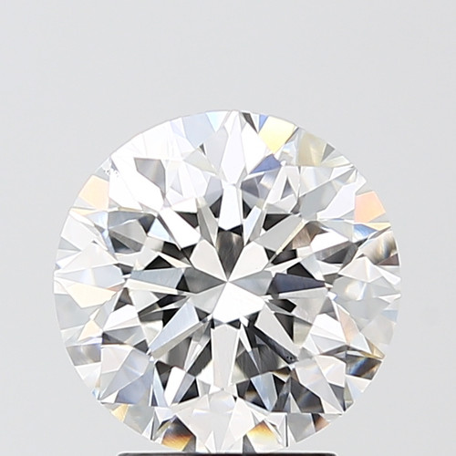 3.03 Carat Round Cut Lab Grown