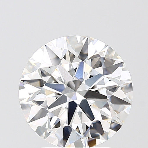 3.06 Carat Round Cut Lab Grown