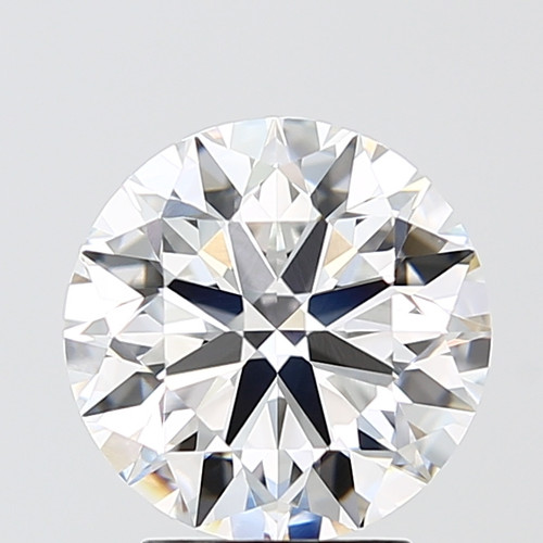 3.04 Carat Round Cut Lab Grown