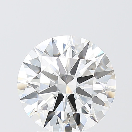 3.02 Carat Round Cut Lab Grown 3.02 Carat Round Cut Lab Grown
