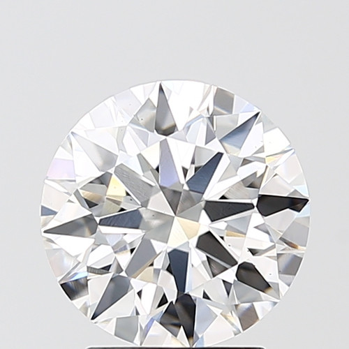 2.51 Carat Round Cut Lab Grown