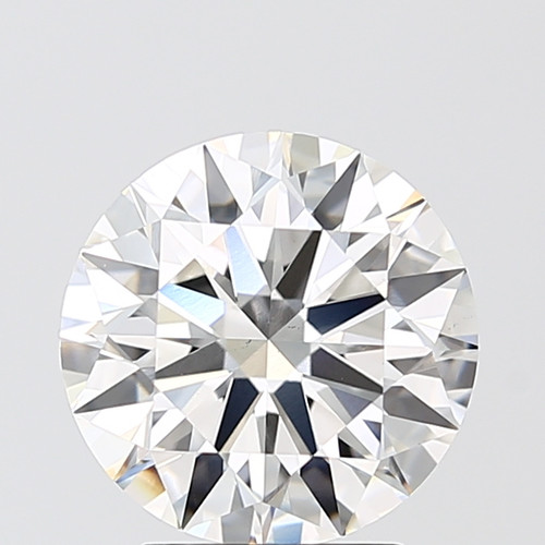 3.02 Carat Round Cut Lab Grown
