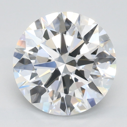 2.01 Carat Round Cut Lab Grown 2.01 Carat Round Cut Lab Grown