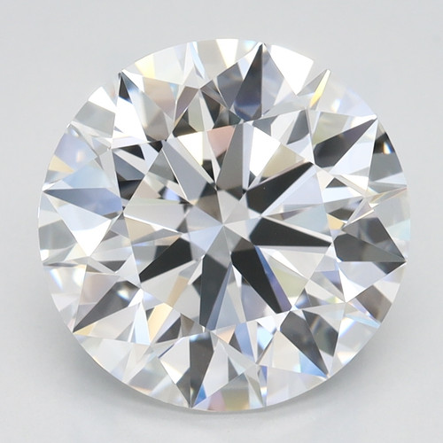 3.54 Carat Round Cut Lab Grown