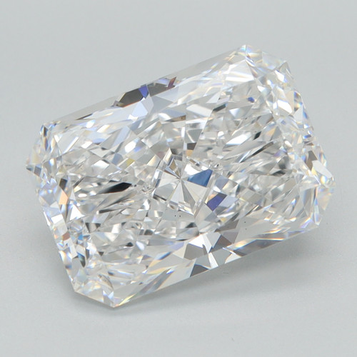 3.53 Carat Radiant Lab Grown
