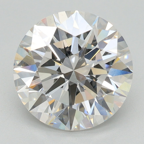 2.44 Carat Round Cut Lab Grown