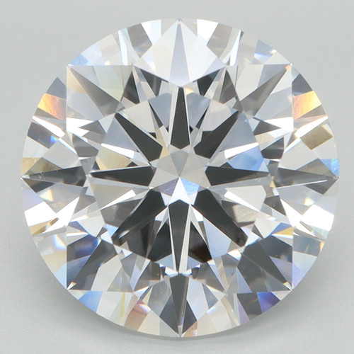 5.71 Carat Round Cut Lab Grown