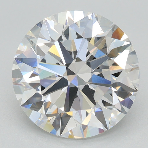 3.25 Carat Round Cut Lab Grown