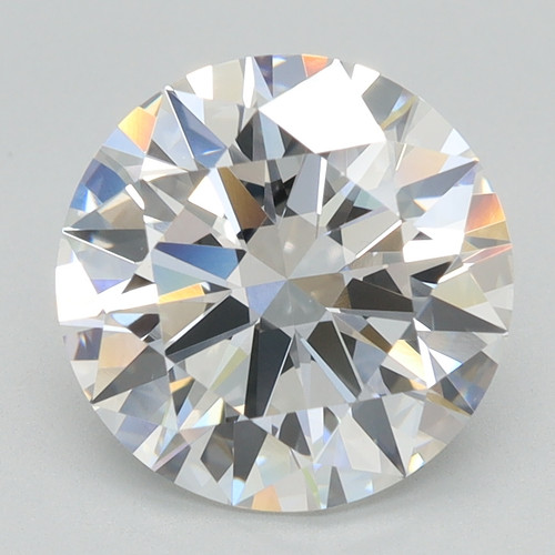 2.70 Carat Round Cut Lab Grown