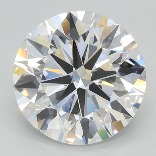 2.70 Carat Round Cut Lab Grown