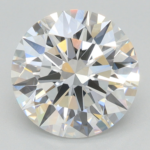 2.59 Carat Round Cut Lab Grown