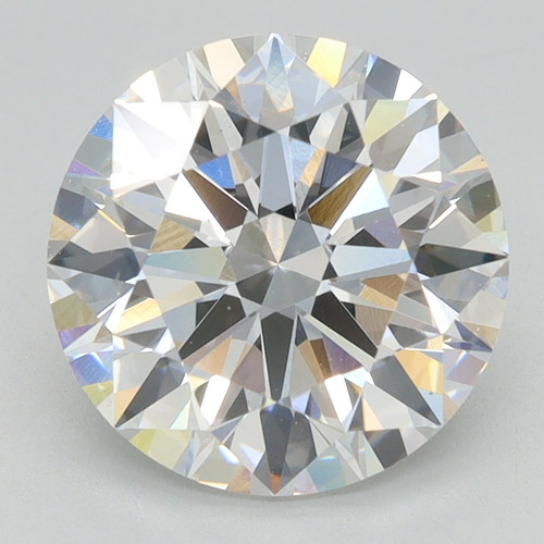 2.58 Carat Round Cut Lab Grown