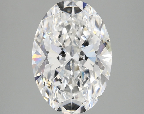 3.07 Carat Oval Lab Grown