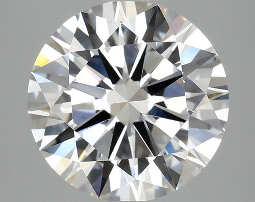 3.84 Carat Round Cut Lab Grown