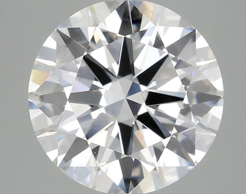 3.88 Carat Round Cut Lab Grown