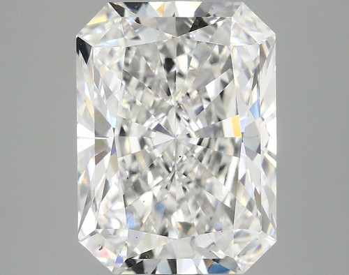 3.84 Carat Radiant Lab Grown