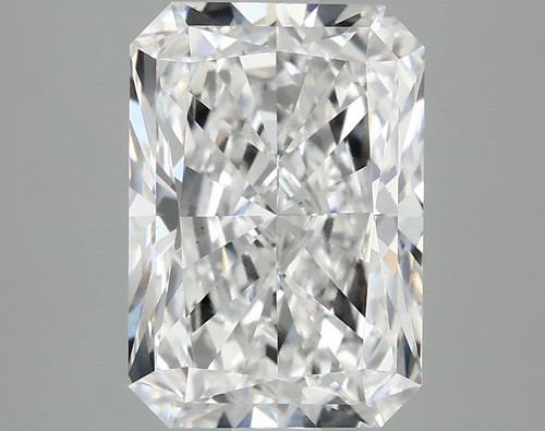 3.90 Carat Radiant Lab Grown