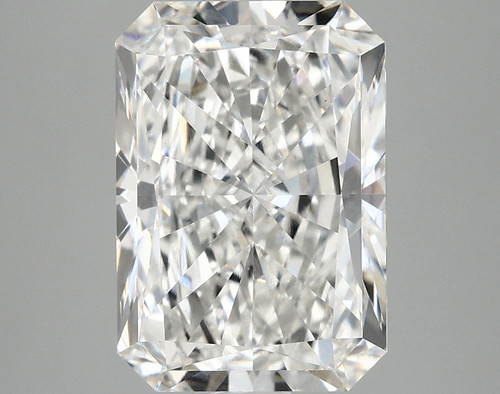3.92 Carat Radiant Lab Grown