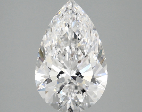 2.54 Carat Pear Lab Grown