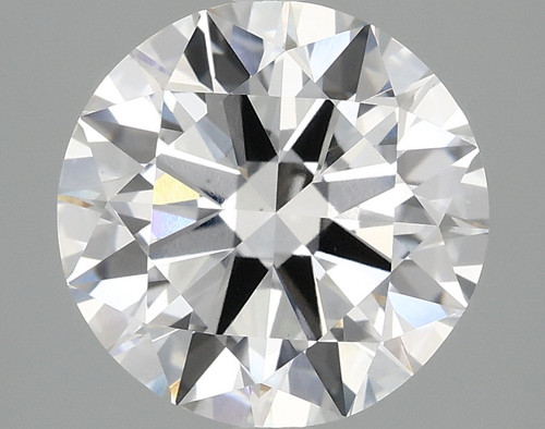3.91 Carat Round Cut Lab Grown