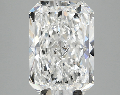 3.87 Carat Radiant Lab Grown