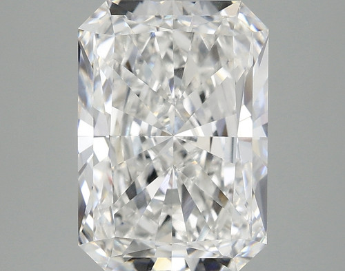 3.87 Carat Radiant Lab Grown