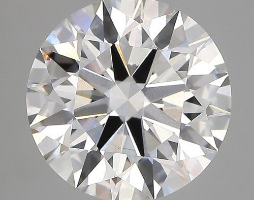 4.13 Carat Round Cut Lab Grown