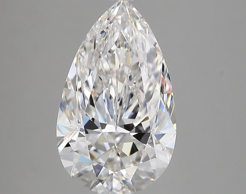 3.24 Carat Pear Lab Grown