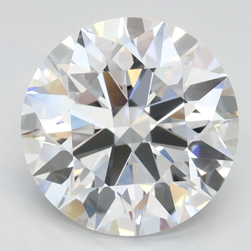 2.93 Carat Round Cut Lab Grown