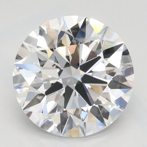 2.34 Carat Round Cut Lab Grown 2.34 Carat Round Cut Lab Grown