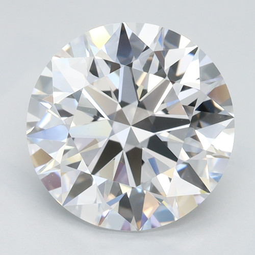 2.47 Carat Round Cut Lab Grown 2.47 Carat Round Cut Lab Grown
