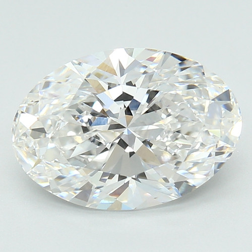 3.05 Carat Oval Lab Grown