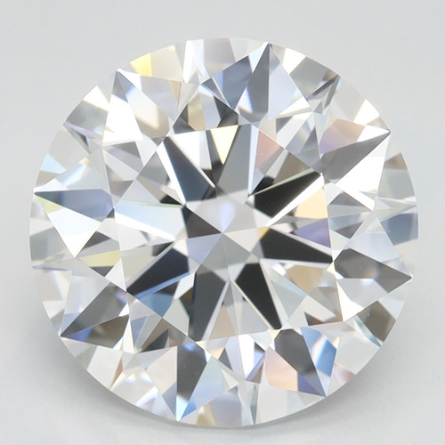 4.02 Carat Round Cut Lab Grown