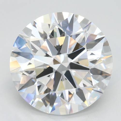 4.26 Carat Round Cut Lab Grown