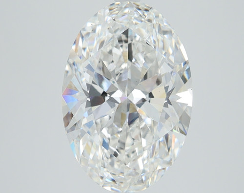 3.07 Carat Oval Lab Grown