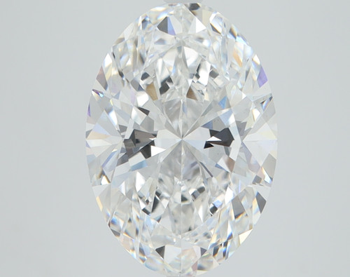 4.08 Carat Oval Lab Grown