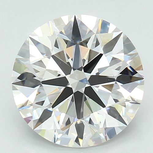 2.83 Carat Round Cut Lab Grown
