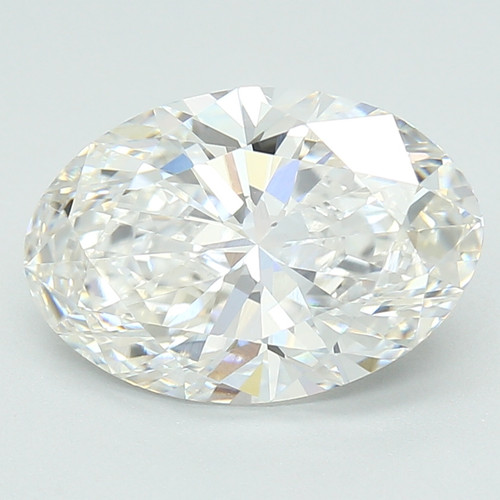 3.04 Carat Oval Lab Grown