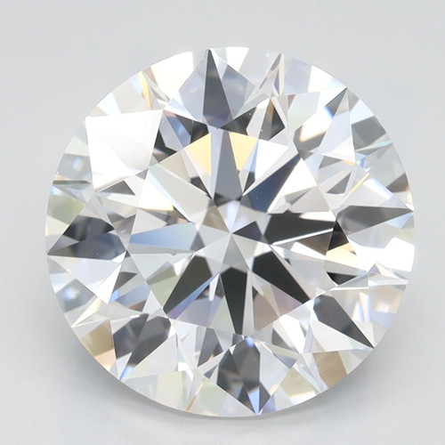 3.14 Carat Round Cut Lab Grown