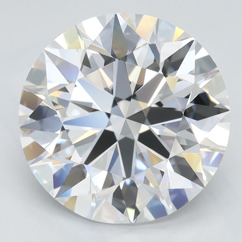 3.02 Carat Round Cut Lab Grown