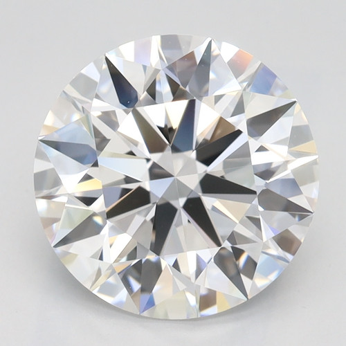 3.01 Carat Round Cut Lab Grown