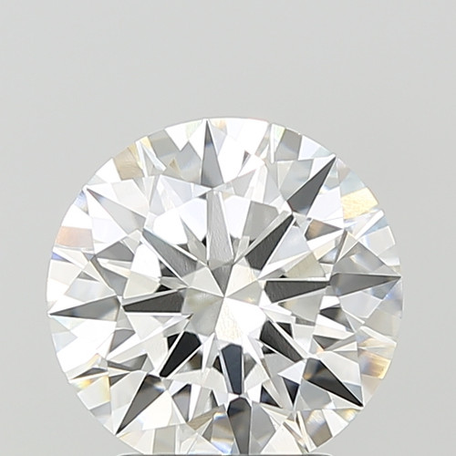 3.08 Carat Round Cut Lab Grown