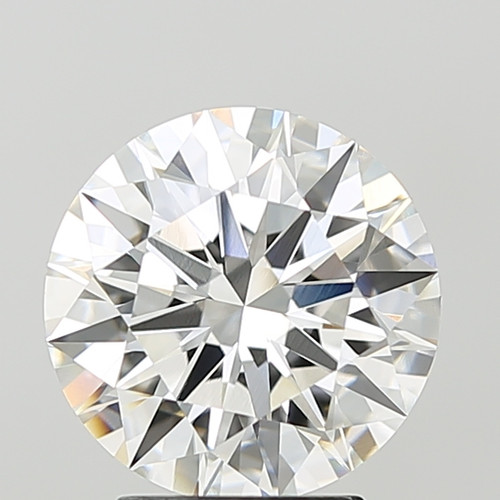 3.09 Carat Round Cut Lab Grown