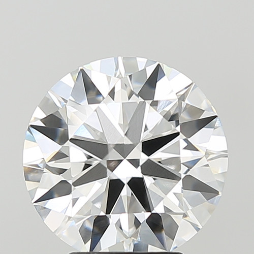 4.08 Carat Round Cut Lab Grown